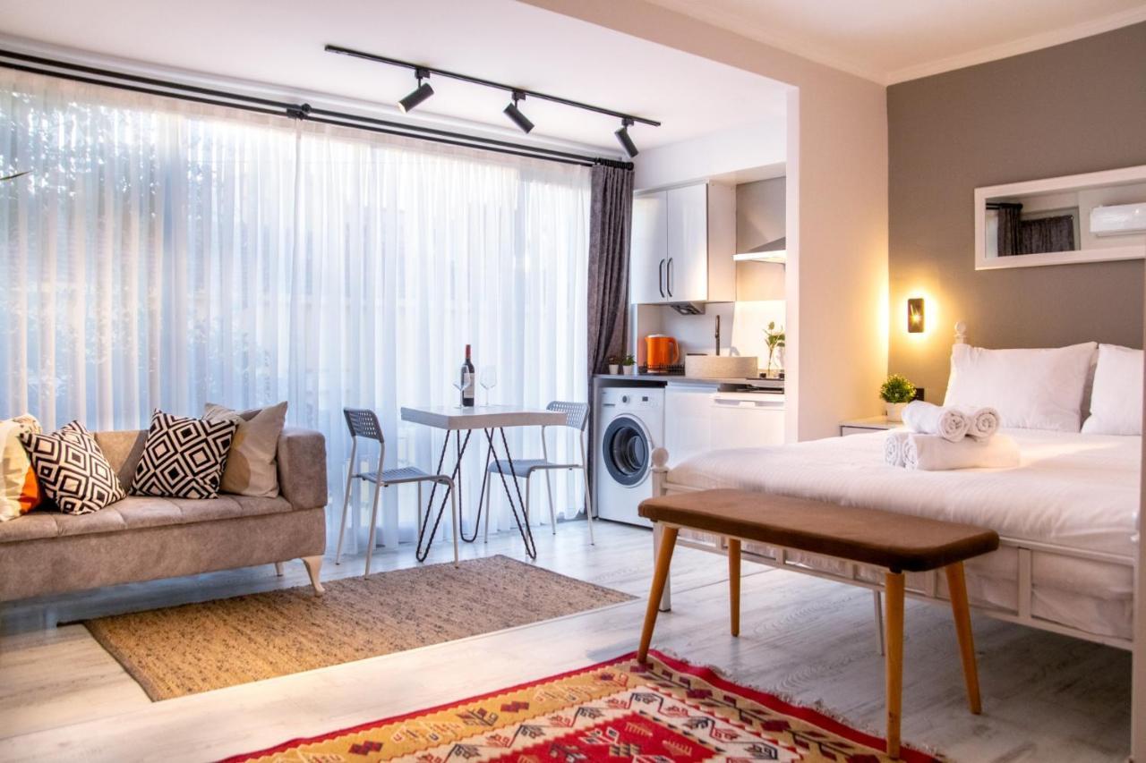 Invigorating Studio Flat Near Kordon In Alsancak Apartman İzmir Kültér fotó