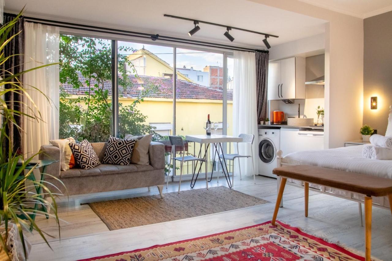 Invigorating Studio Flat Near Kordon In Alsancak Apartman İzmir Kültér fotó